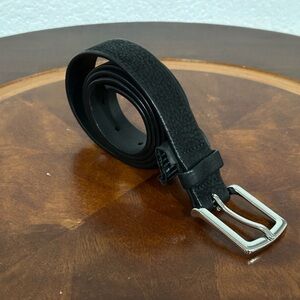 Men’s nubuck leather belt